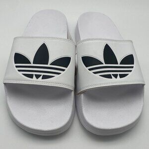ADIDAS ADILETTE LITE WHITE US MEN'S SIZE 12 AND 13